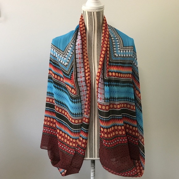 ☀️ ⬇️ Multicolor Beach Sarong Wrap - Picture 6 of 9